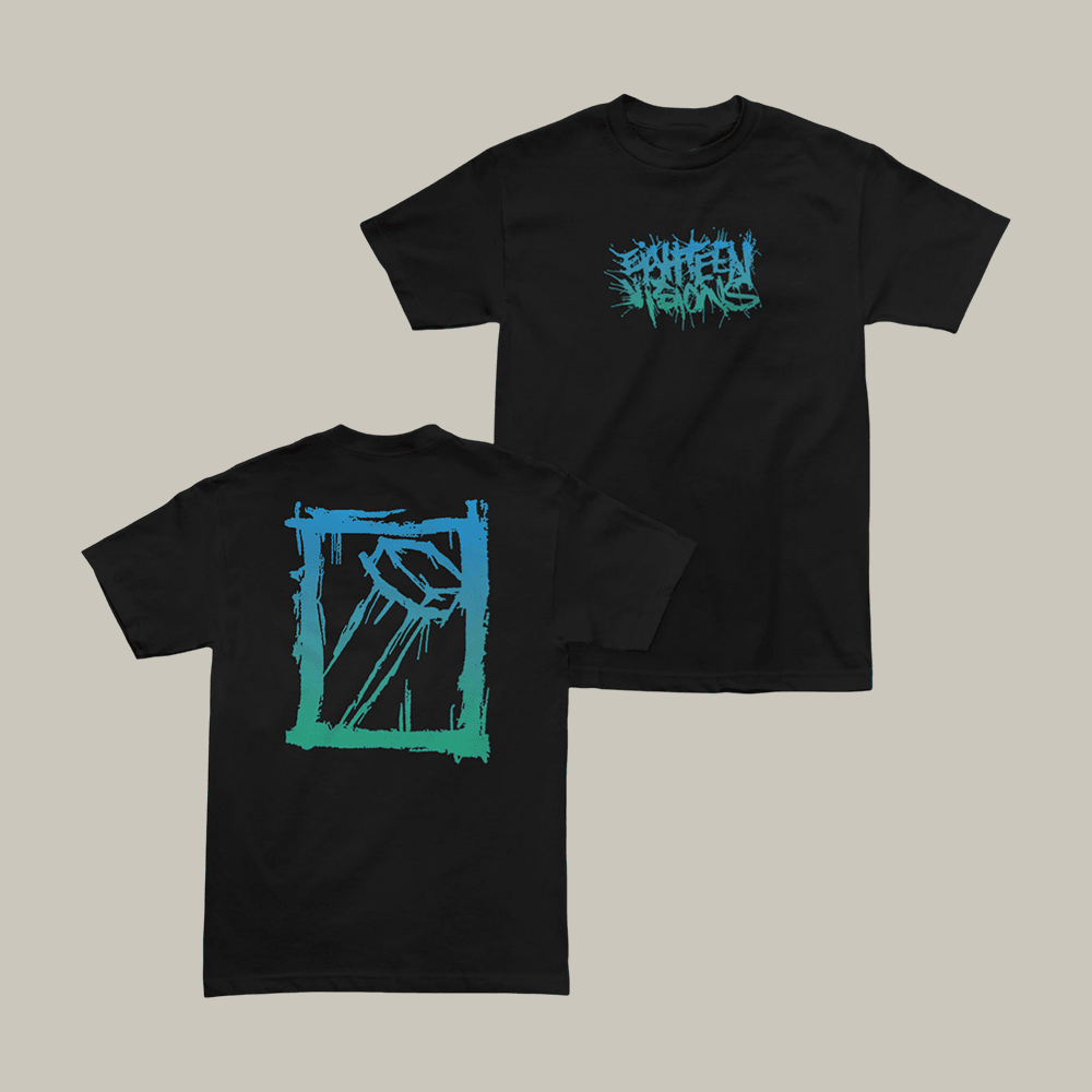 Eighteen Visions Nail Split T-Shirt The Cold Cuts Music Merch Eighteen Visions Fan Gift