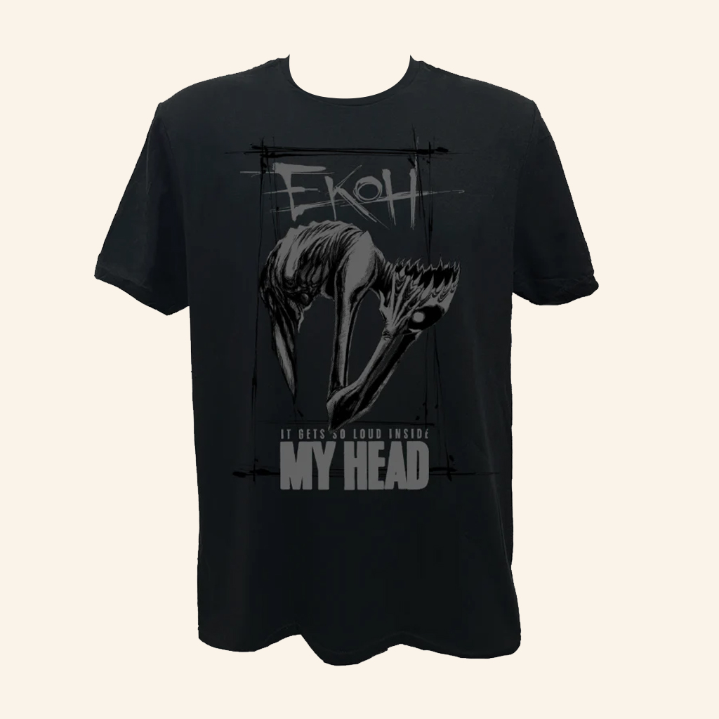Ekoh Merch It Gets So Loud Inside My Head T-Shirt Gifts Ideas For Brothers