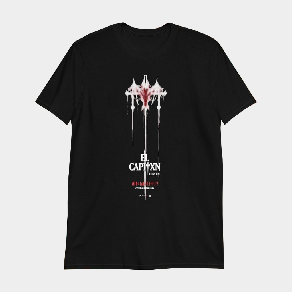 El Capitxn Tour Europe 2026 T-Shirt Fan Apparel Good Gifts For Boyfriend