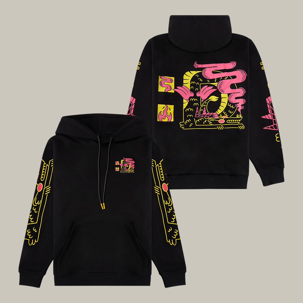 El Dragon Hoodie Dropout Hooded Sweatshirt Unique Present For Enthusiasts