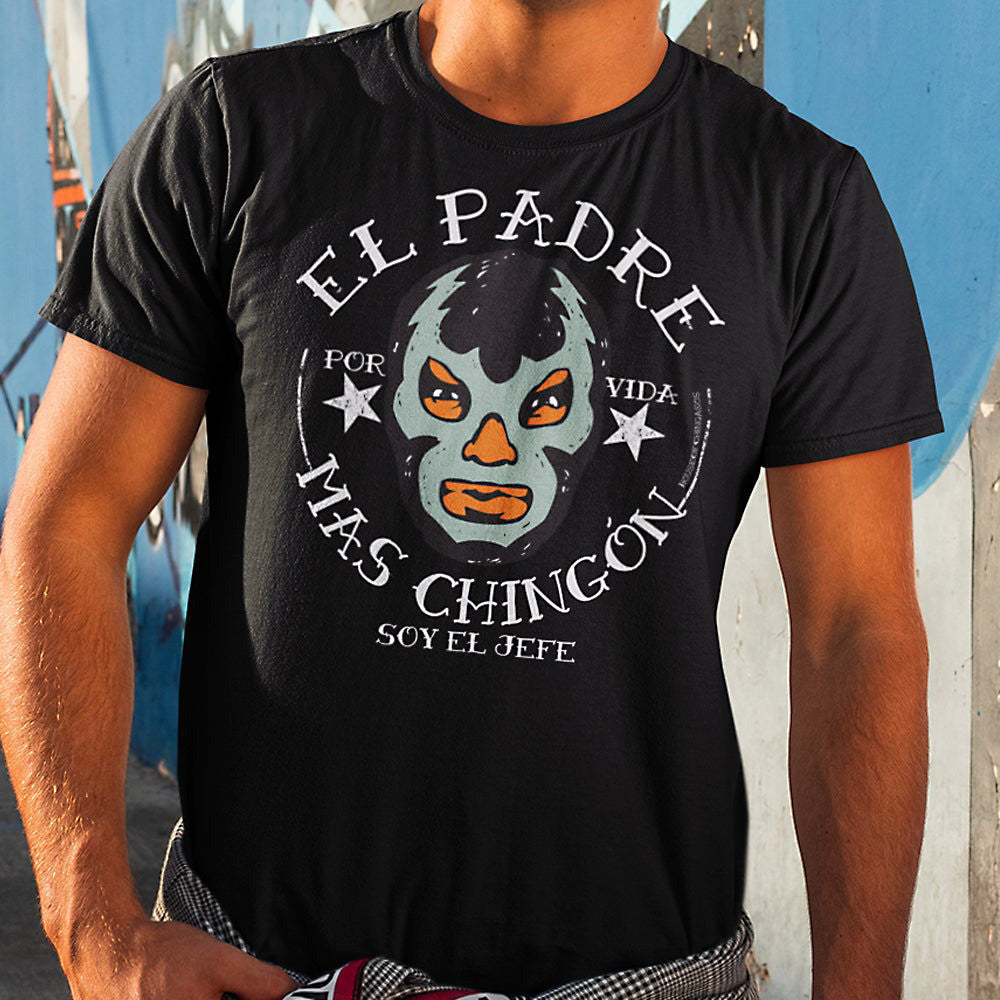 El Padre Mas Chingon Soy El Jefe T-Shirt Mexican Cinco De Mayo Shirt Halloween Gifts El Padre Mas Chingon Soy El Jefe T-Shirt Mexican Cinco De Mayo Shirt Halloween Gifts