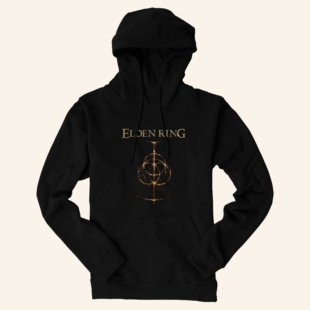 Elden Ring Merch Elden Ring Logo Hoodie Best Gift For Video Game Lovers