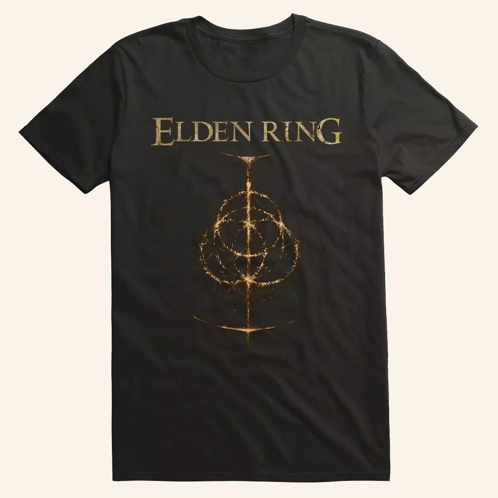 Elden Ring Merch Elden Ring Logo T-Shirt Birthday Ideas For Husband