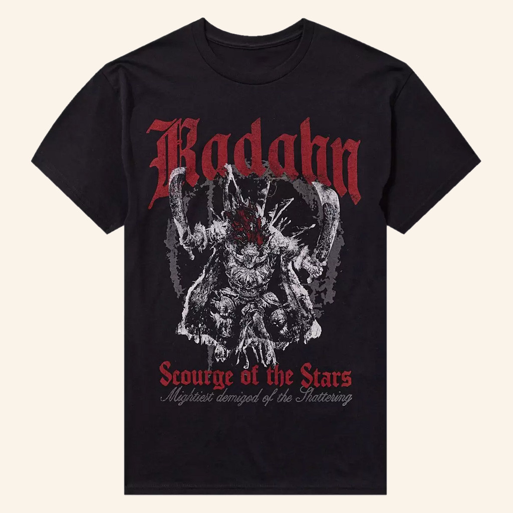 Elden Ring Merch Radahn Scourge Of The Stars T-Shirt Birthday Gift Ideas For Him Elden Ring Merch Radahn Scourge Of The Stars T-Shirt Birthday Gift Ideas For Him