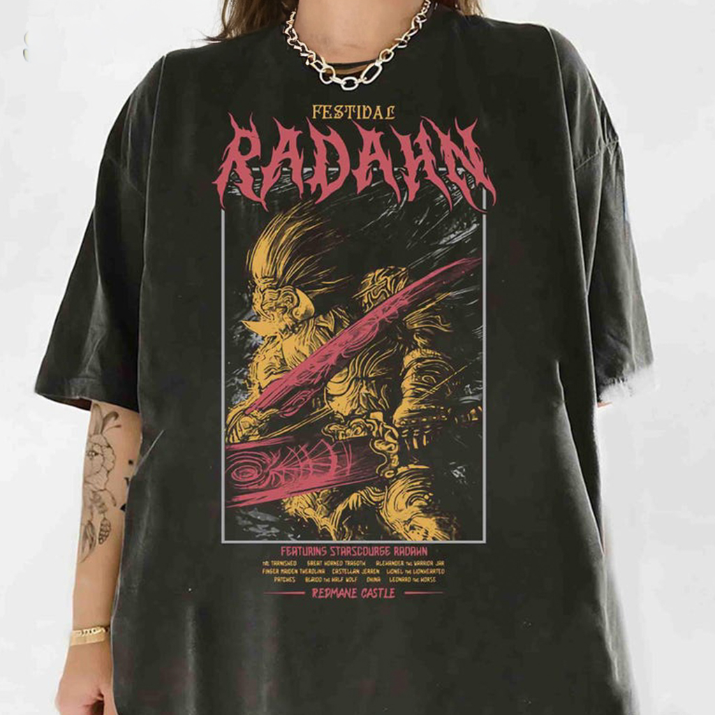 Elden Ring Starscourge Radahn Shirt Merch Birthday Gift For Sister