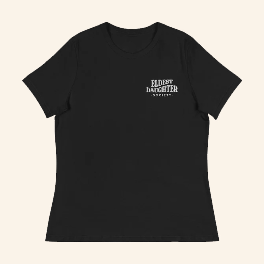 Eldest Daughter Merch Society T-Shirt Xmas Gifts For Besties Eldest Daughter Merch Society T-Shirt Xmas Gifts For Besties