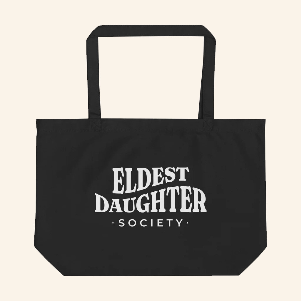 Eldest Daughter Merch Society Tote Bag Wife Christmas Gift Ideas