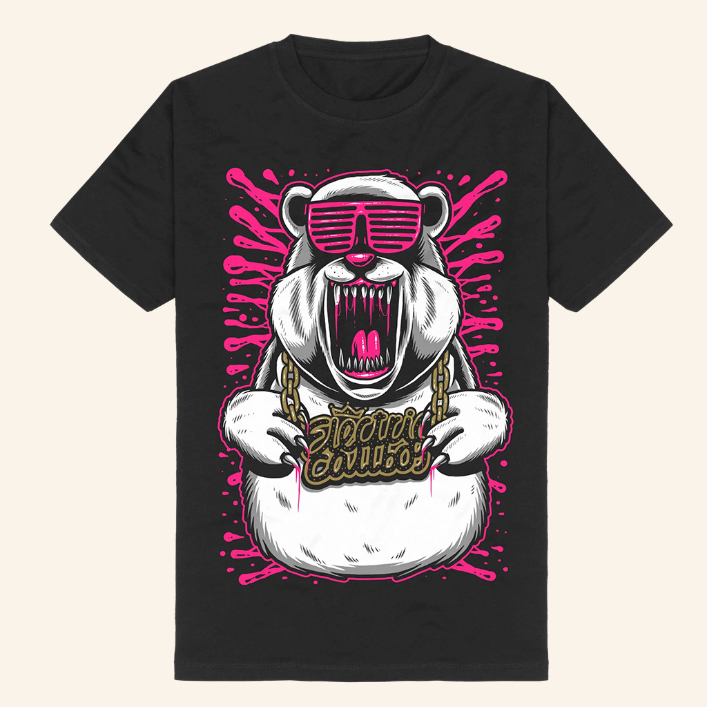 Electric Callboy Merch Cool Bear T-Shirt Unique Gifts For Music Lovers Electric Callboy Merch Cool Bear T-Shirt Unique Gifts For Music Lovers