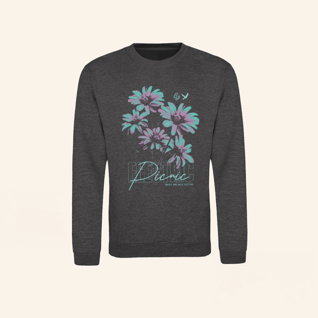 Electric Picnic Merch Electric Flowers Sweatshirt Best Gifts For Girlfriend Electric Picnic Merch Electric Flowers Sweatshirt Best Gifts For Girlfriend