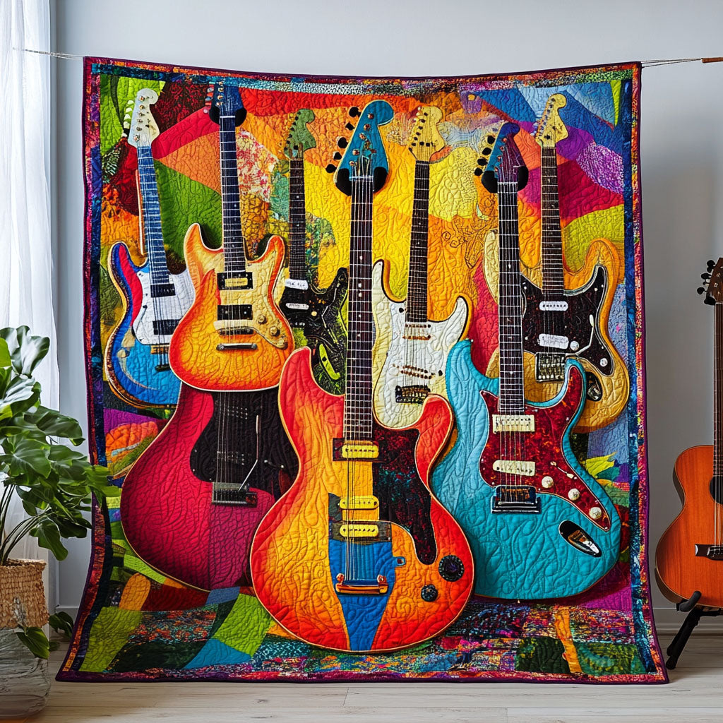 Electric Pulse Quilted Blanket Gift Ideas For Music Lovers