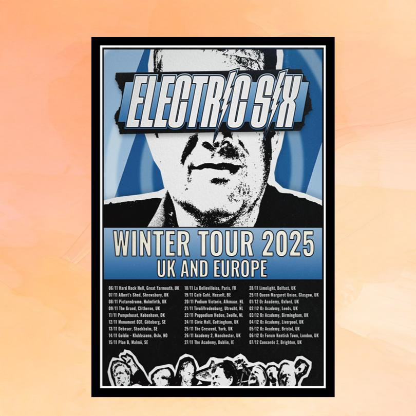 Electric Six Merch Winter Tour 2025 Poster Wall Art Decor Best Gifts For Rock Music Lovers Electric Six Merch Winter Tour 2025 Poster Wall Art Decor Best Gifts For Rock Music Lovers