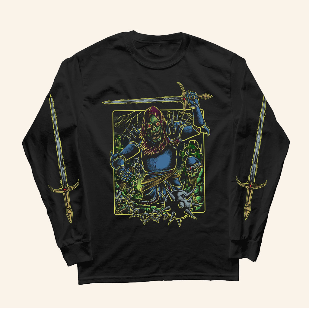 Electric Witch Merch Death Legion Long Sleeve T-Shirt Christmas Gifts For Him Electric Witch Merch Death Legion Long Sleeve T-Shirt Christmas Gifts For Him