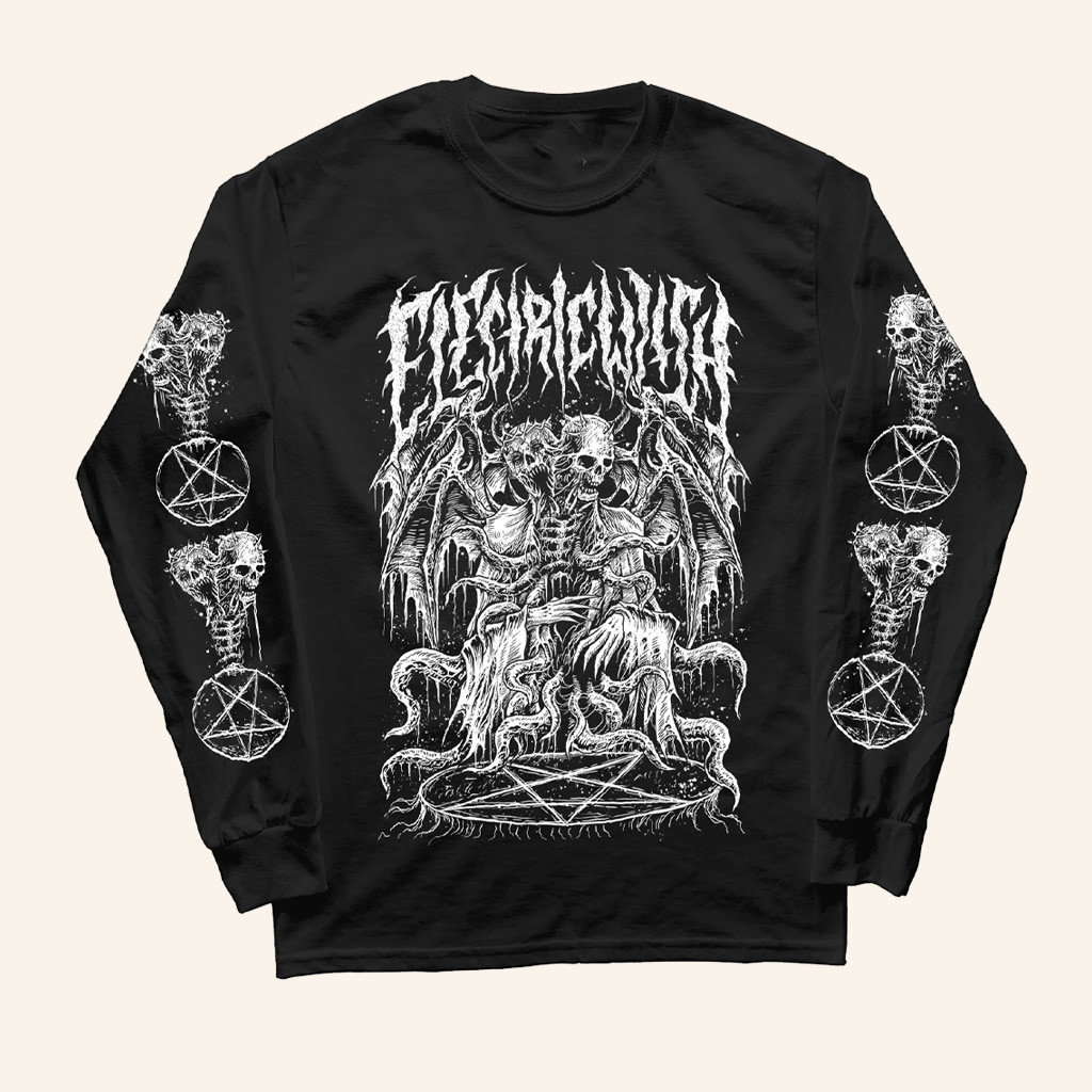 Electric Witch Merch Gore Long Sleeve T-Shirt Christmas Gifts For Husband