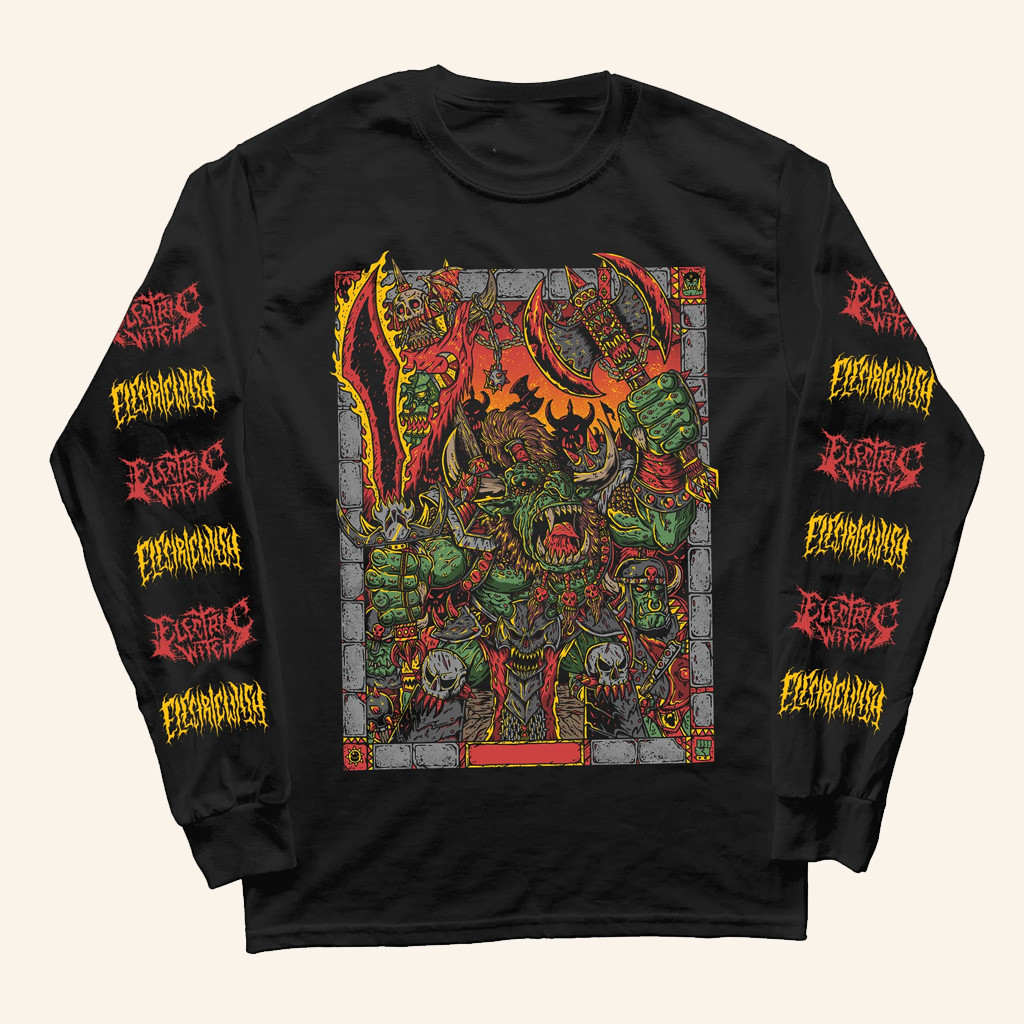 Electric Witch Merch Orc Boss Long Sleeve T-Shirt Christmas Gifts For Brother Electric Witch Merch Orc Boss Long Sleeve T-Shirt Christmas Gifts For Brother