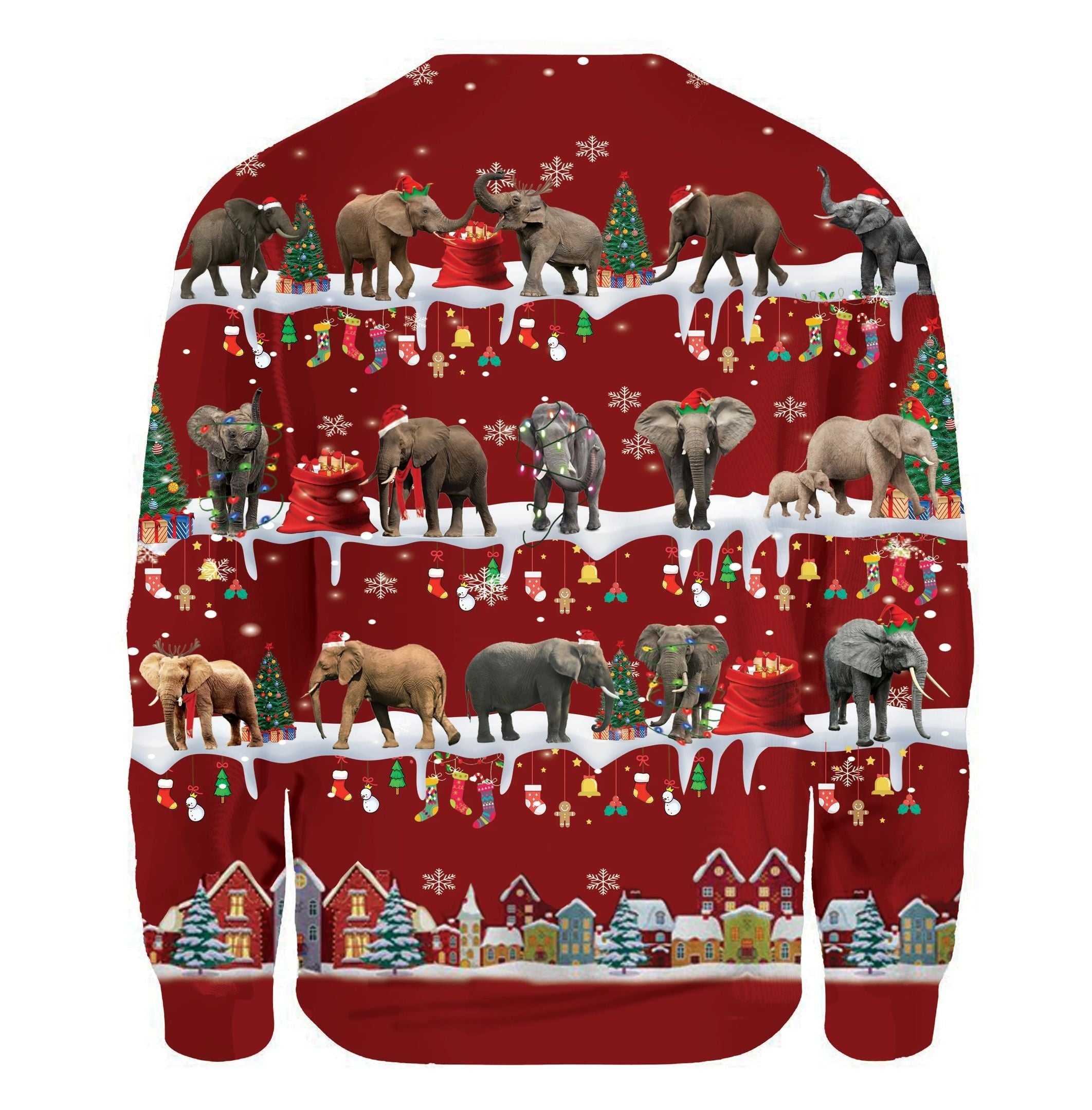 Elephant Christmas Tree Sweatshirt Ugly Christmas Sweater Gift For Elephant Lover Best Xmas Present Elephant Christmas Tree Sweatshirt Ugly Christmas Sweater Gift For Elephant Lover Best Xmas Present
