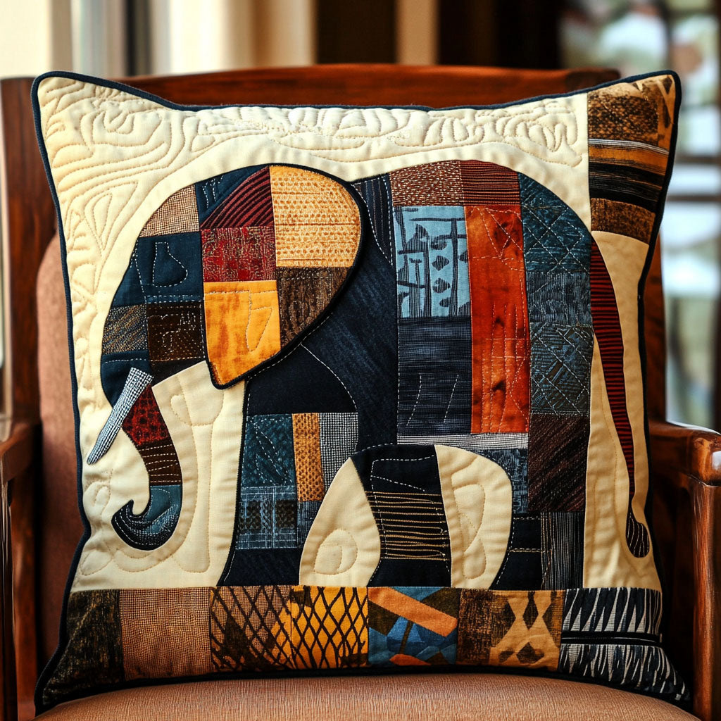 Elephant Legacy Quilted Pillow Case Throw Pillow Cases Elephant Gifts For Xmas