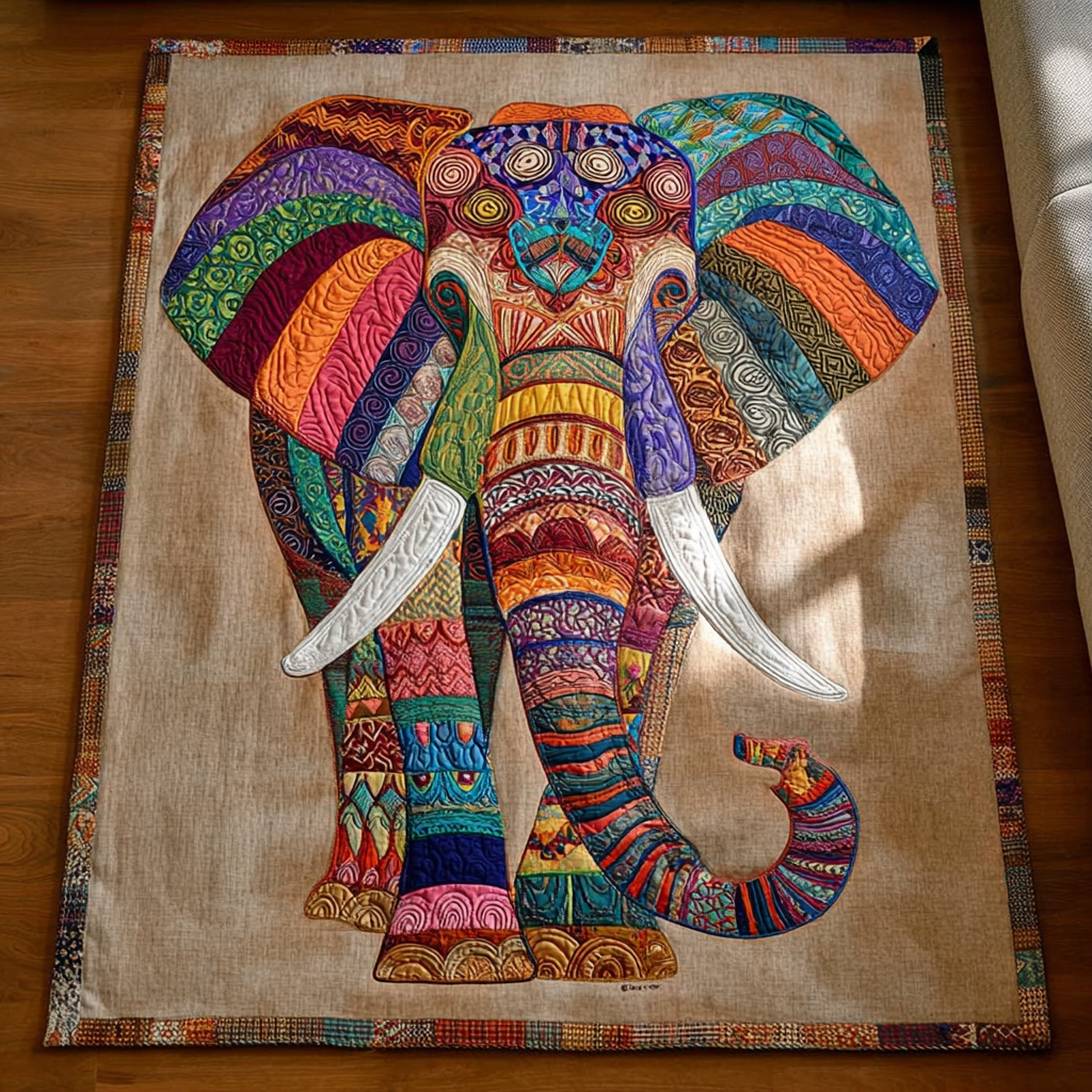 Elephant Path Area Rug Outdoor Decor Cute Gift For Elephant Lovers