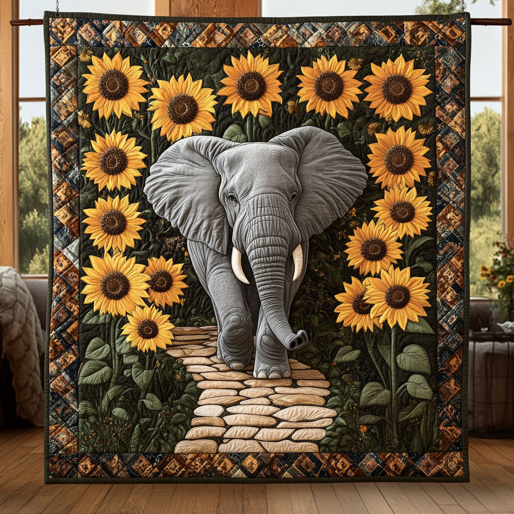 Elephant Pathway Quilt Blanket Christian Christmas Throws Christmas Gift For A Daughter In Law