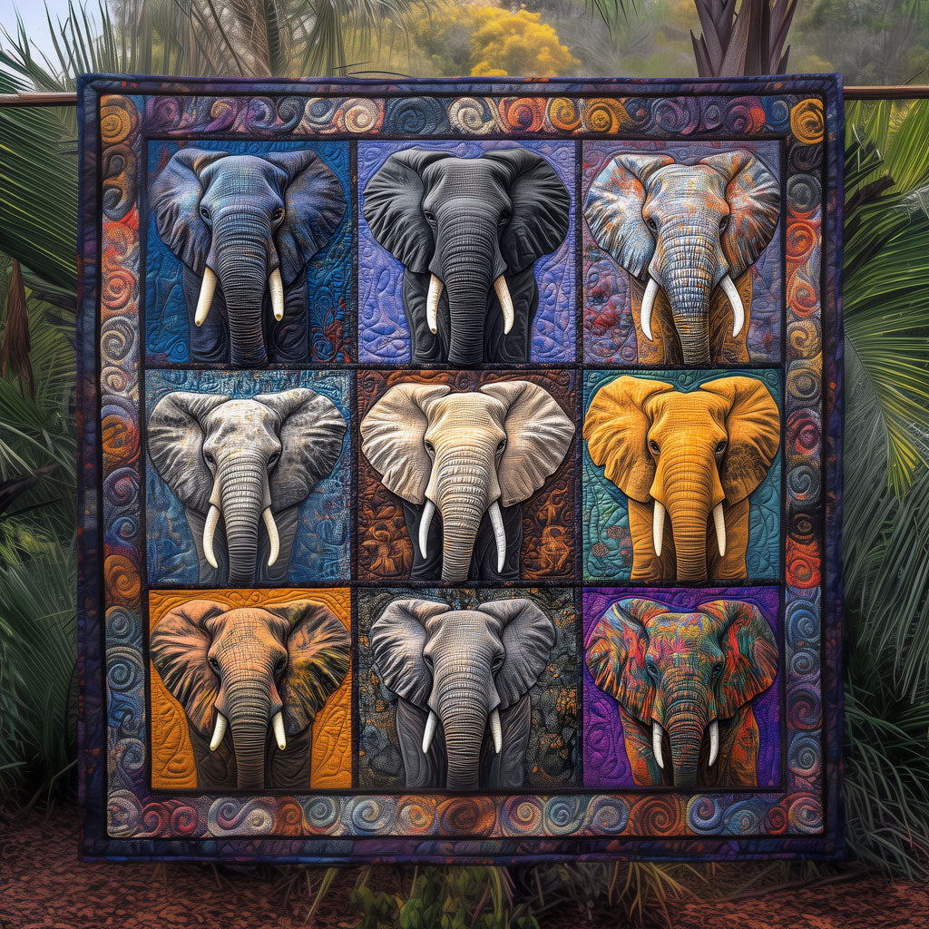 Elephant Quilt Comfortable Quilt Blanket That Everyone Will Love