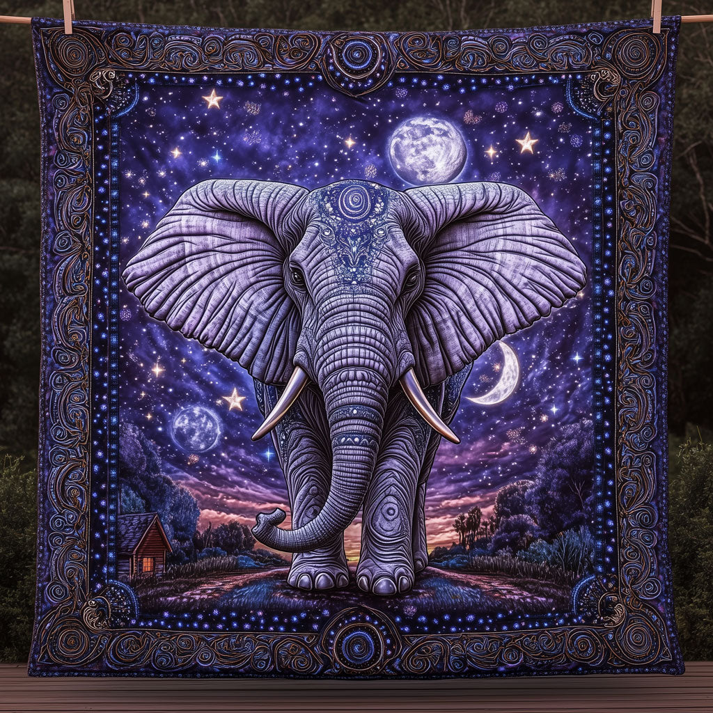 Elephant Quilt Luxury Quilt Blanket for Elegant Home Decor