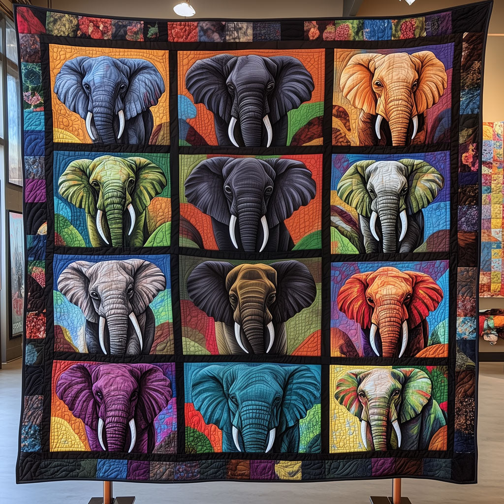 Elephant Quilt Premium Quilt Blanket to Enhance Bedroom Comfort