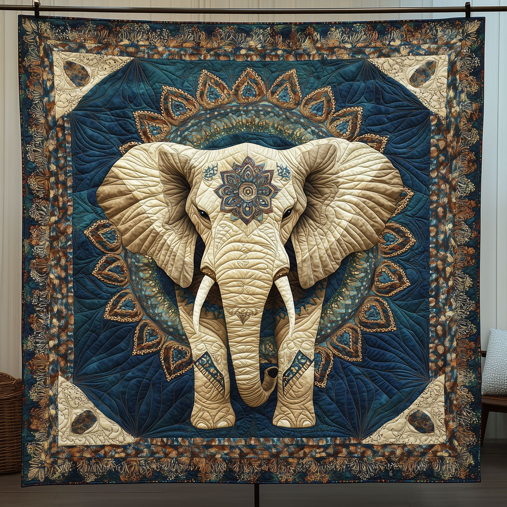 Elephant Royal Guardian Quilt Blanket Elephant Blanket Christmas Gift Ideas For Wife