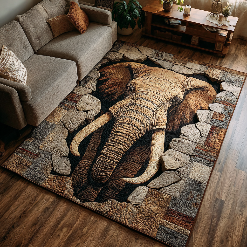 Elephant Spirit Area Rug Foyer Decor Ideas Gift For Elephant Lovers