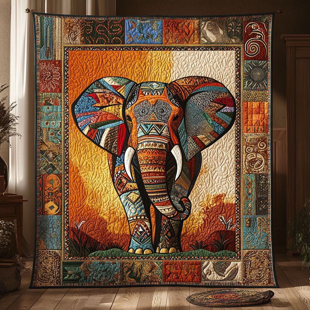 Elephant Story Keeper Quilt Blanket Elephant Blanket African American Gifts For Women