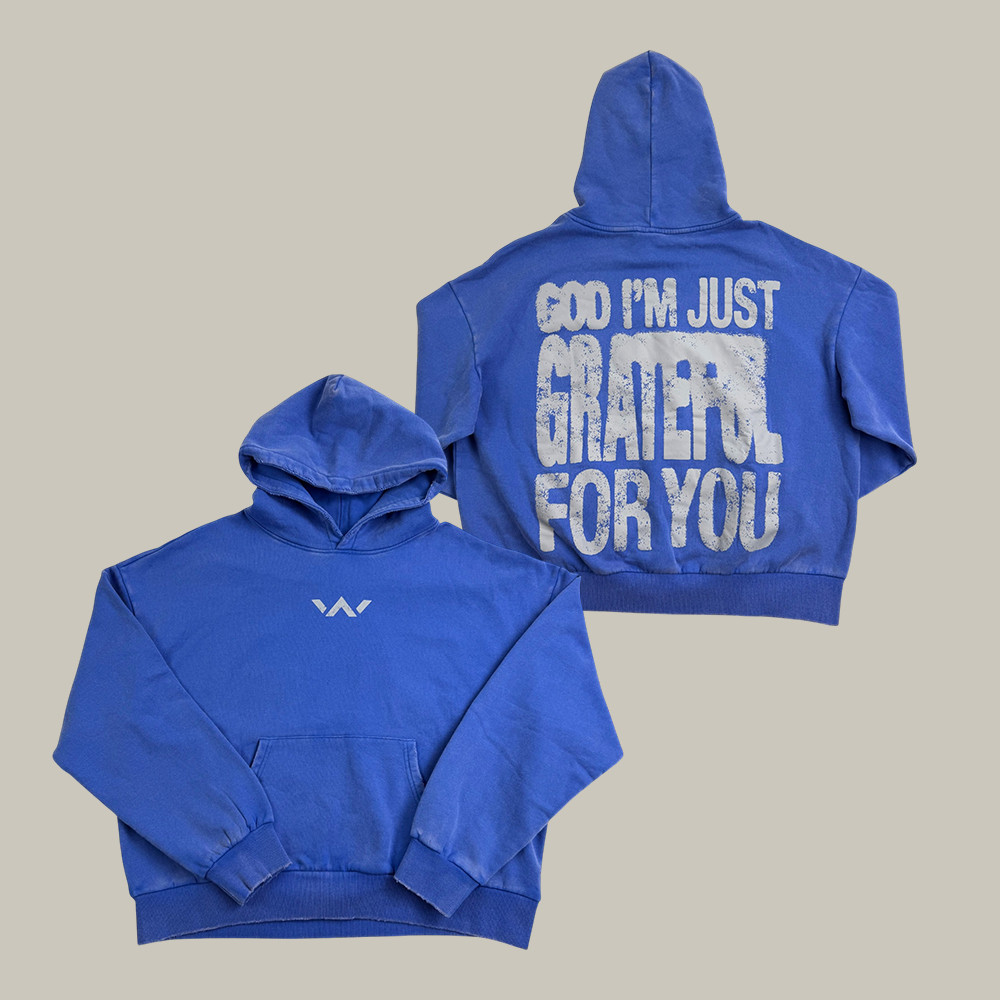 Elevation Church God I'm Just Grateful Hoodie Elevation Church Merch Music Fan Gift