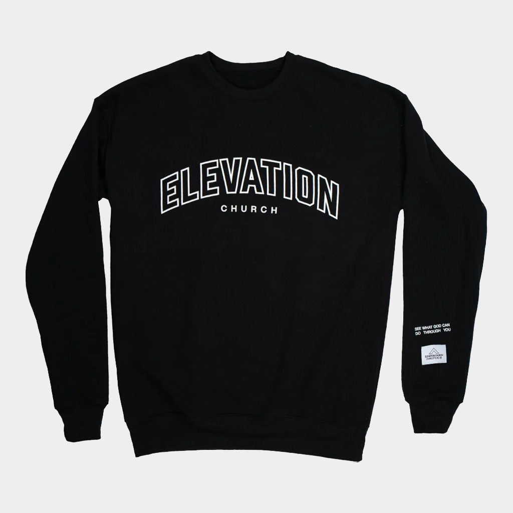 Elevation Church Merch Elevation Black Sweatshirt Gifts Ideas For Christian Elevation Church Merch Elevation Black Sweatshirt Gifts Ideas For Christian