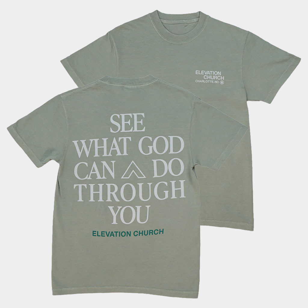 Elevation Church Merch SWGCDTY Sage T-Shirt Gifts Ideas For Christian
