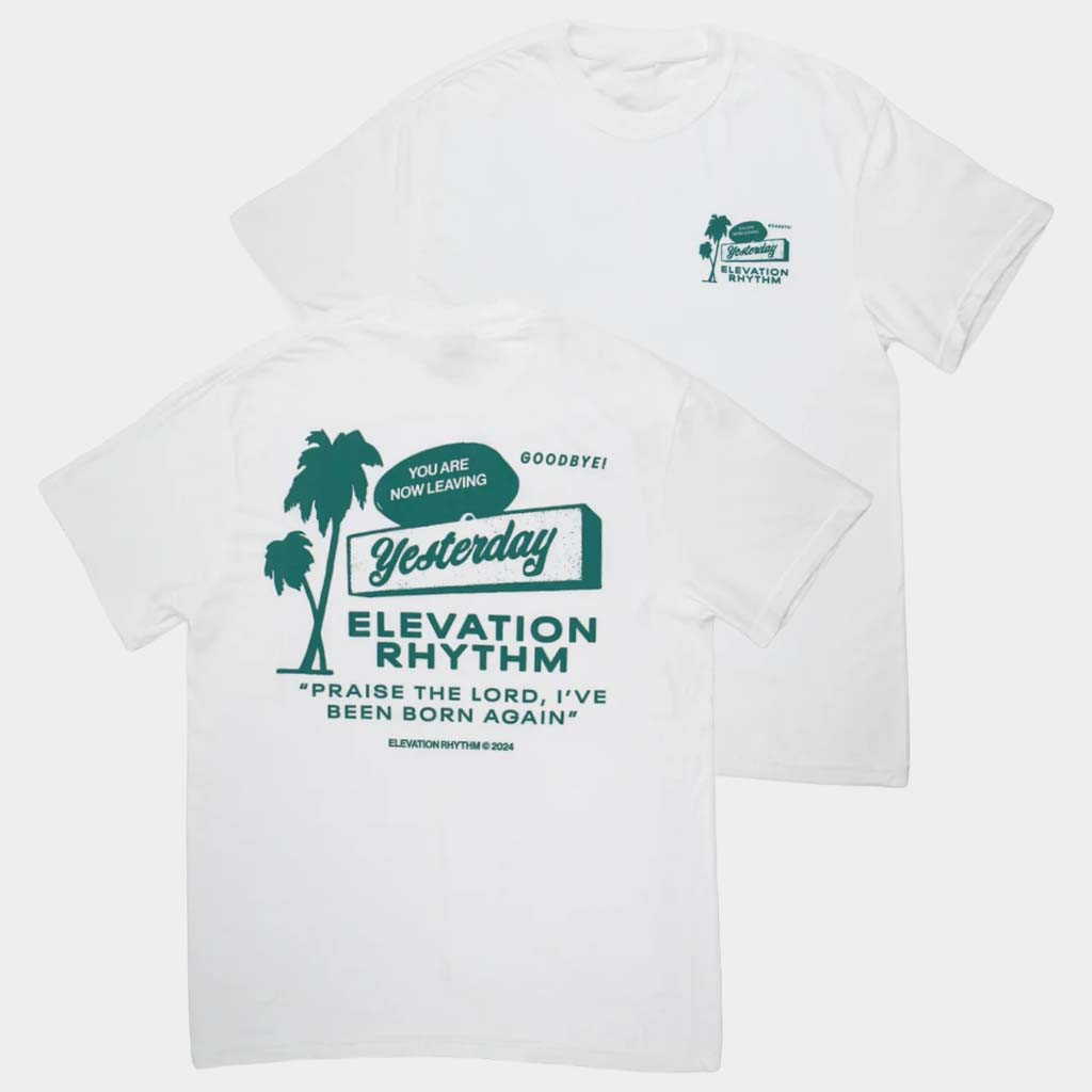 Elevation Rhythm Merch Goodbye Yesterday T-Shirt Music Lover Gift Ideas For Him