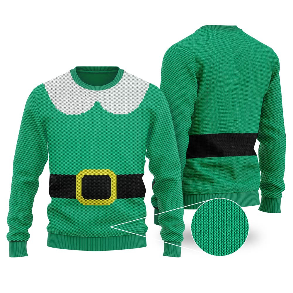Elf Costume Ugly Christmas Sweater Lovely Merch Gift for Cozy Winter Nights