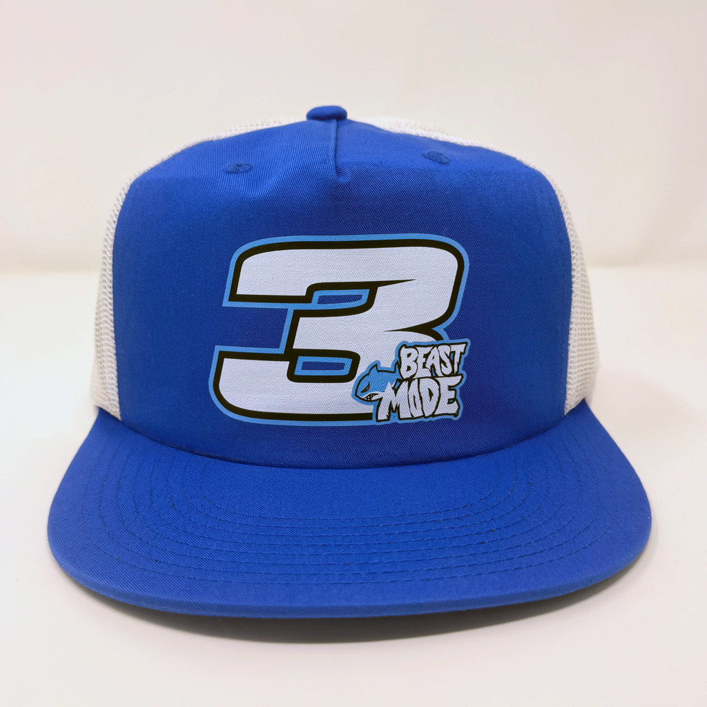 Eli Tomac Merch 3 Beast Mode Trucker Snapback Hat Best Gifts For Boyfriend