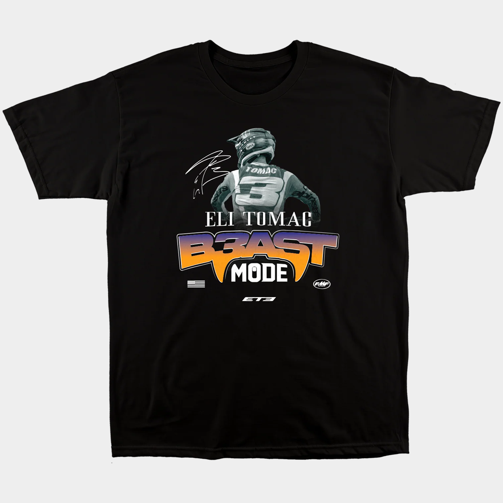 Eli Tomac Merch Eli Tomac Beast Mode T-Shirt Gift Ideas For Son