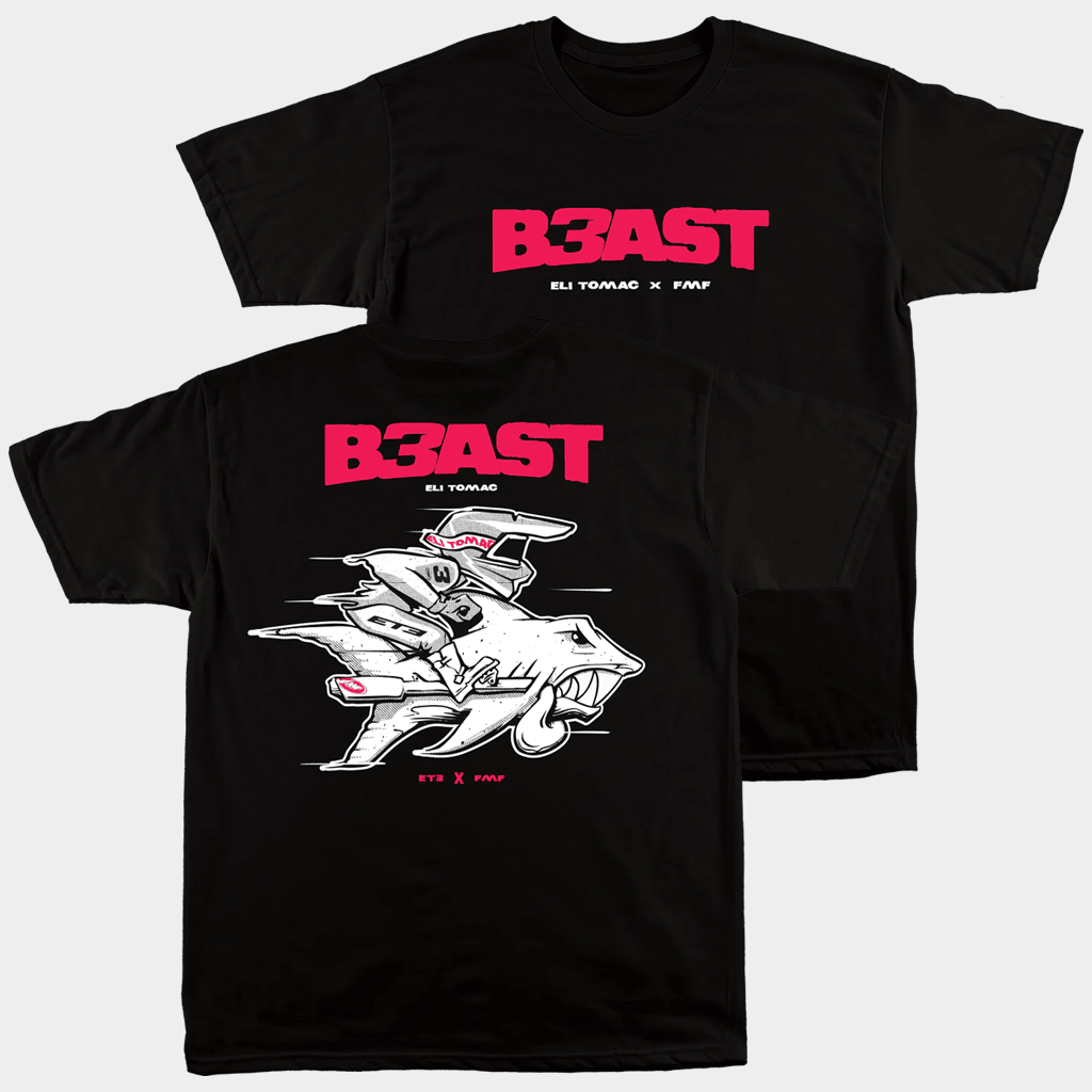 Eli Tomac Merch Jaws B3ast T-Shirt Eli Tomac Shirt Birthday Gift For Him