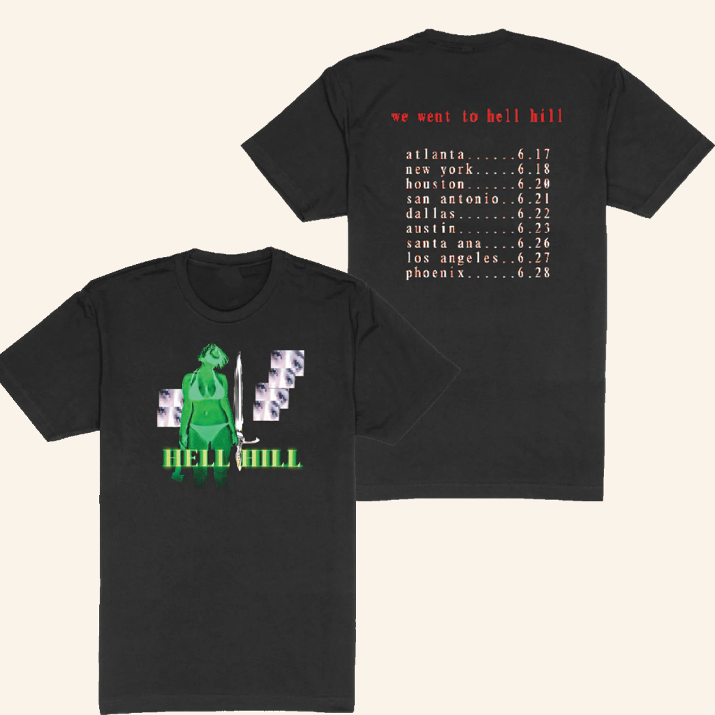 Elita Music World Merch Hell Hill Tour T-Shirt Christmas Gifts For Wife Elita Music World Merch Hell Hill Tour T-Shirt Christmas Gifts For Wife