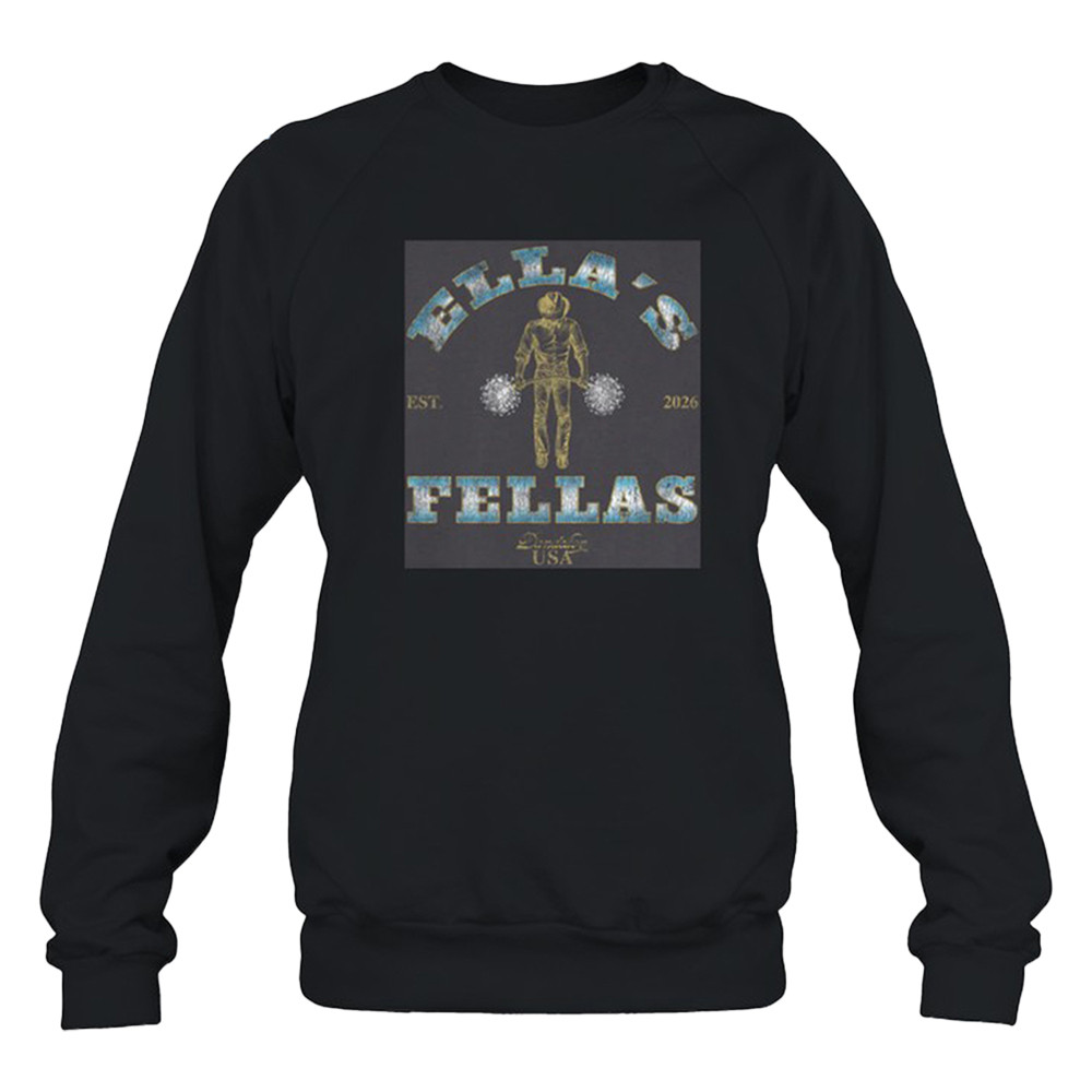 Ella Fella Vintage Graphic Sweatshirt Ella Langley Apparel Best Gift For Music Lover