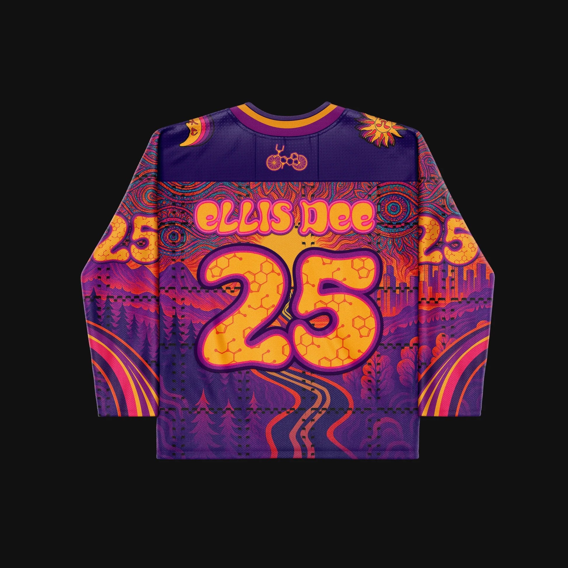 Ellis Dee 25 Rainbow Road Hockey Jersey Trippy Jersey Gifts For Husband Ellis Dee 25 Rainbow Road Hockey Jersey Trippy Jersey Gifts For Husband