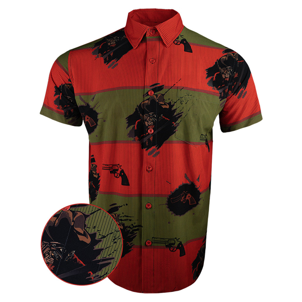Elm Street Classic Button Down Shirt Tactical Shirt Hawaii Style Best Gifts For Dad Elm Street Classic Button Down Shirt Tactical Shirt Hawaii Style Best Gifts For Dad