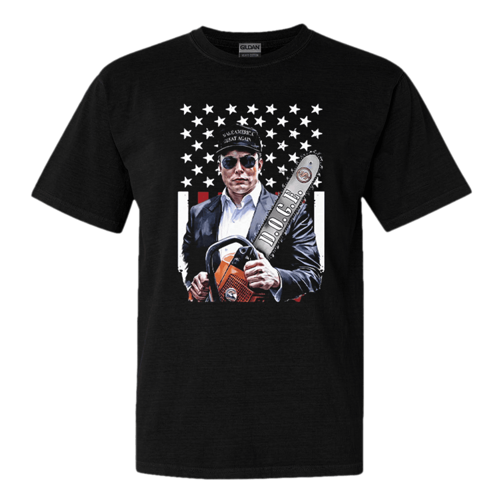Elon Musk Chainsaw T-Shirt Funny Political Shirt Gifts For Dad Father's Day Gift for Husband Elon Musk Chainsaw T-Shirt Funny Political Shirt Gifts For Dad Father's Day Gift for Husband