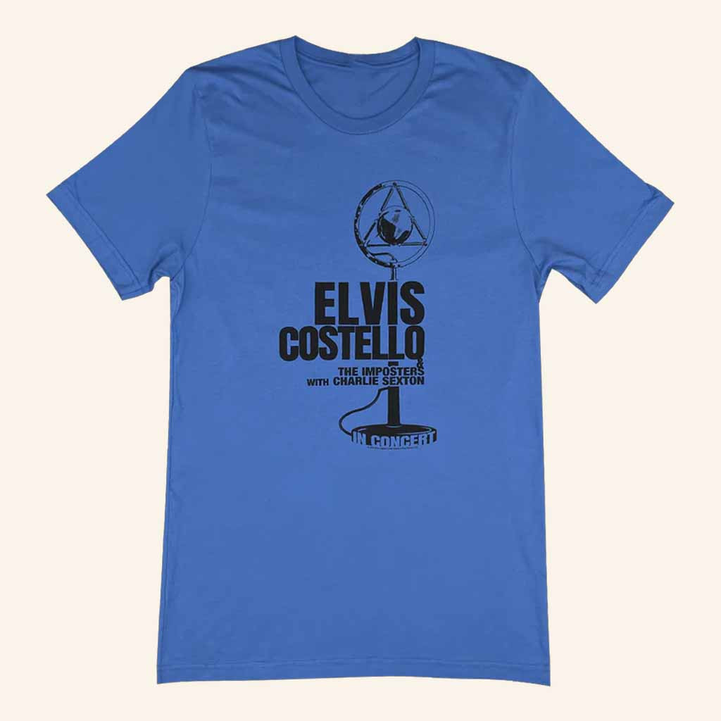 Elvis Costello Merch In Concert T-Shirt Christmas Gifts For Music Lovers Elvis Costello Merch In Concert T-Shirt Christmas Gifts For Music Lovers