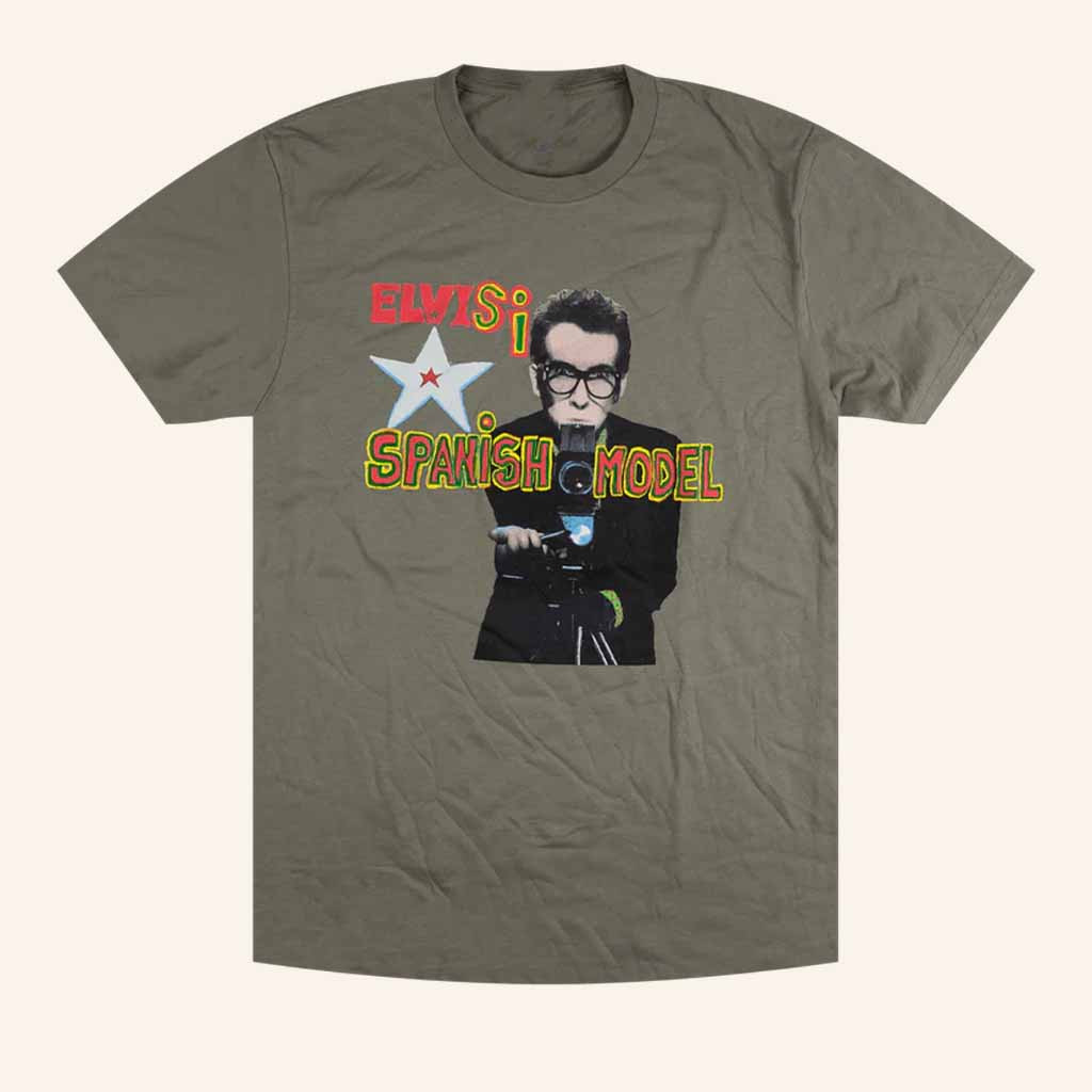 Elvis Costello Merch Spanish Model T-Shirt Good Christmas Gifts For Men Elvis Costello Merch Spanish Model T-Shirt Good Christmas Gifts For Men