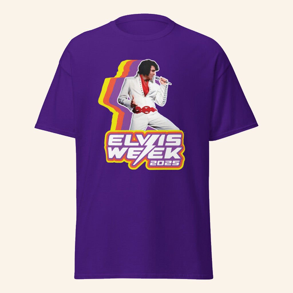 Elvis Merch Elvis Week 2025 T-Shirt Gifts For Fans