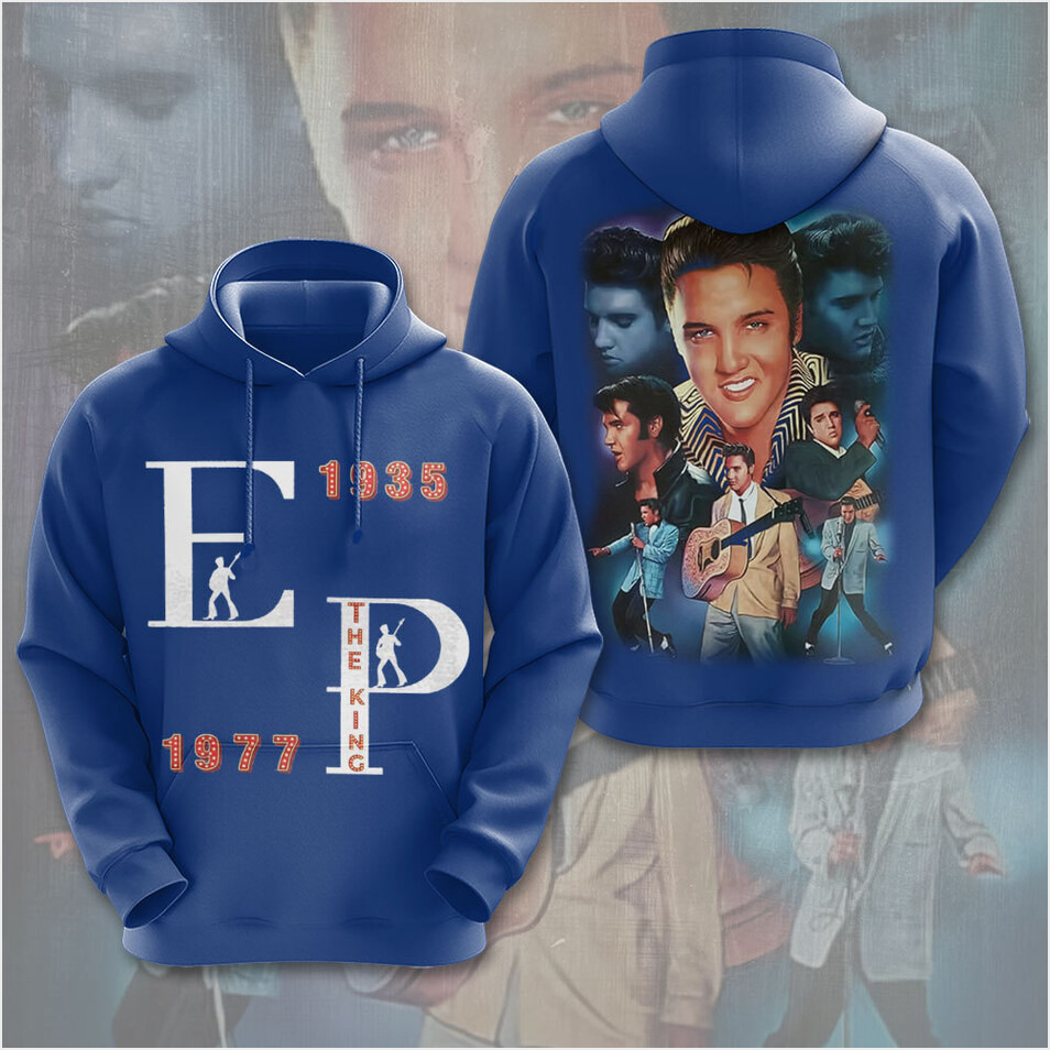 Elvis Presley 1935-1977 Golden Records Hoodie Gifts For Brother Trendy Merch
