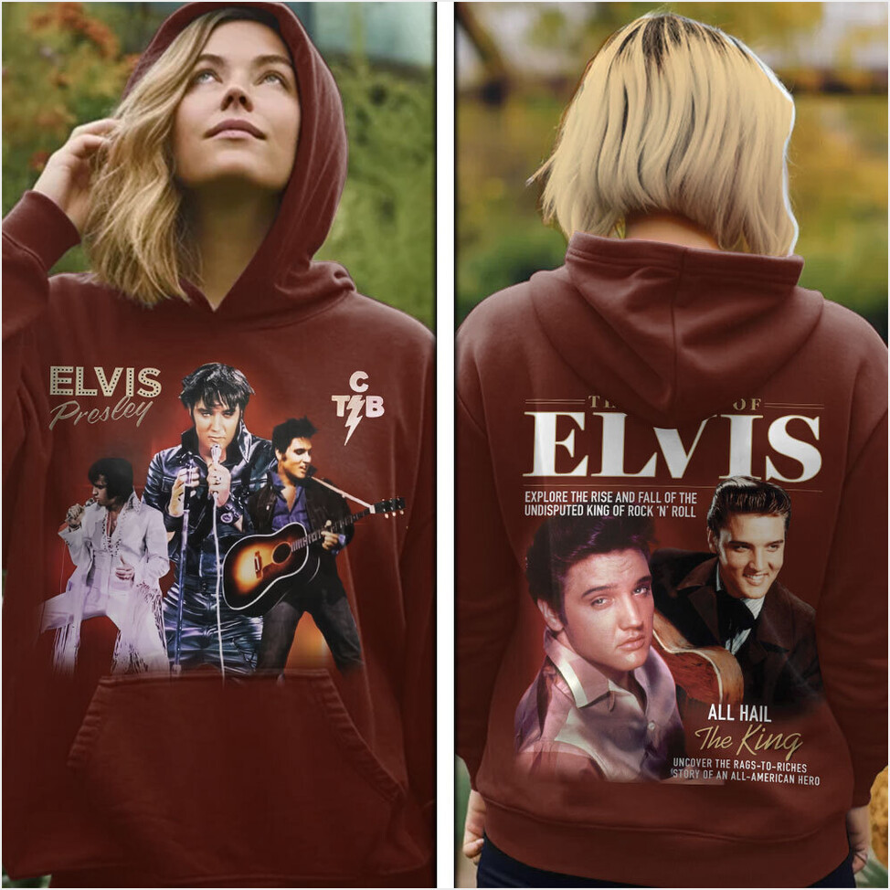 Elvis Presley 1935-1977 Tv Special Hoodie Gifts For Best Friend Merch Clothing