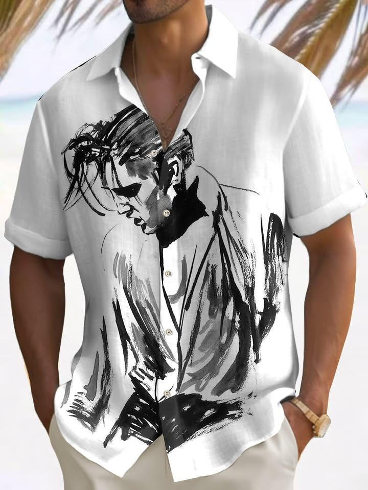 Elvis Presley Hawaiian Shirt Clothing Honor Elvis Presley Gifts For Him