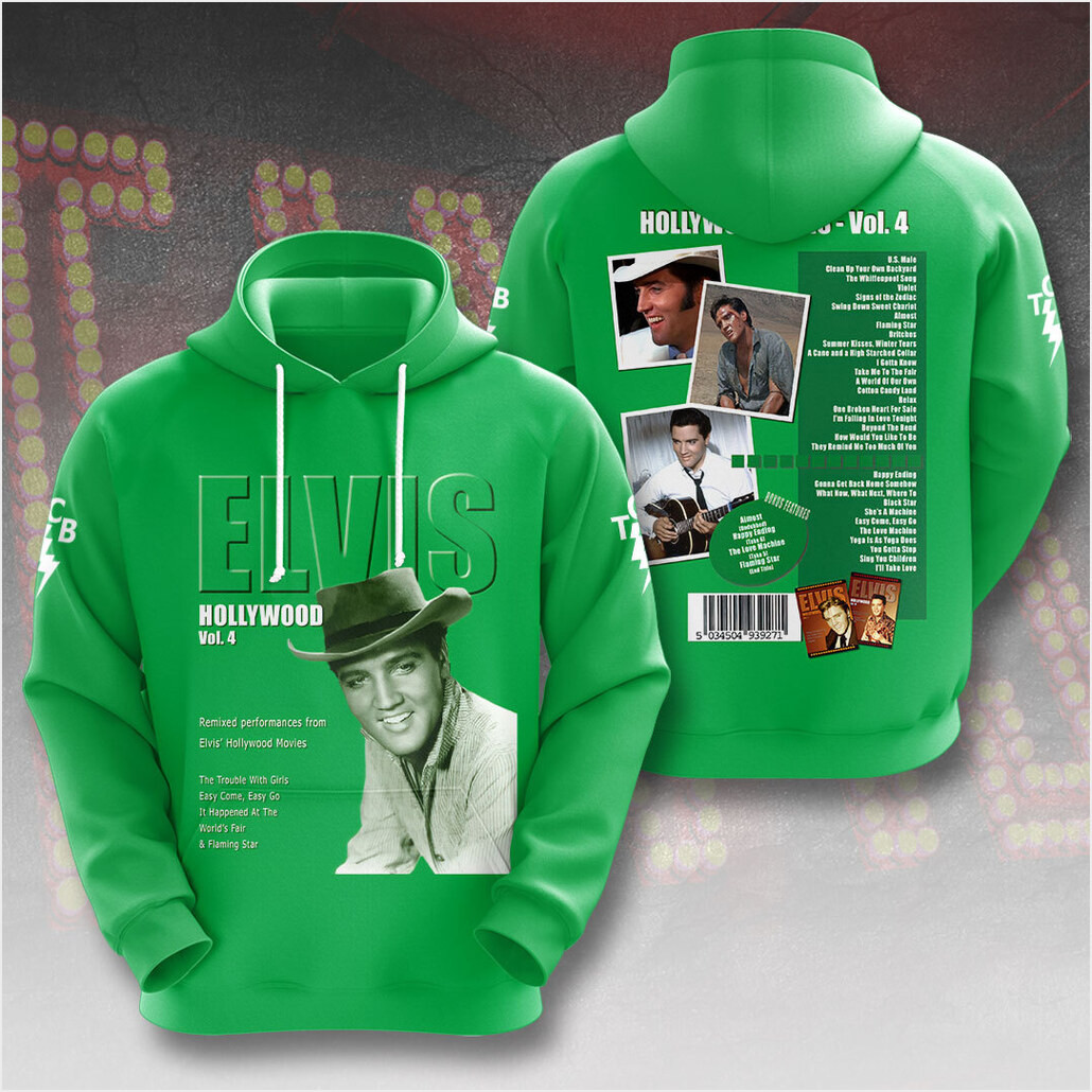 Elvis Presley Retro Hollywood Hoodie Gifts For Her Trendy Merch Elvis Presley Retro Hollywood Hoodie Gifts For Her Trendy Merch