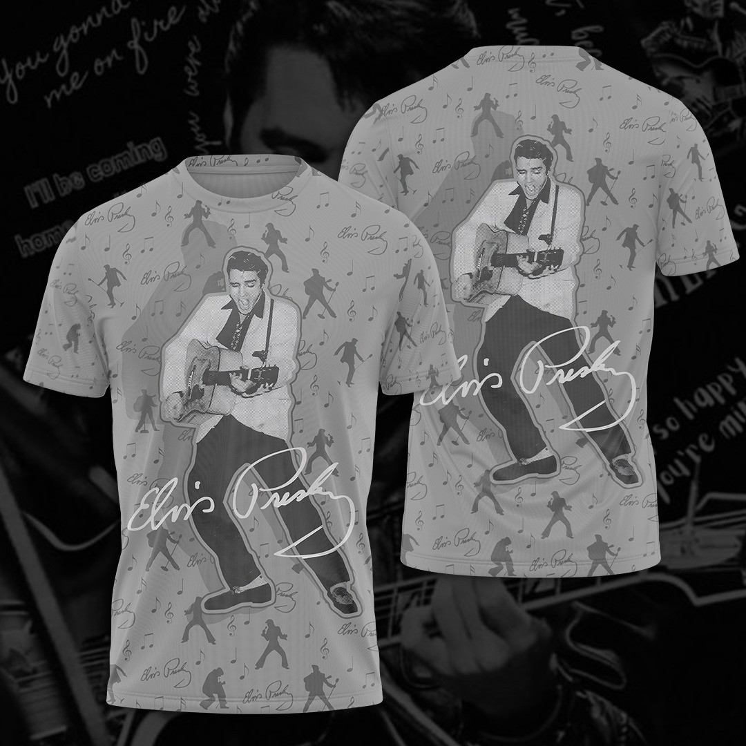 Elvis Presley Singer T-Shirt Unique Gifts For Music Lovers
