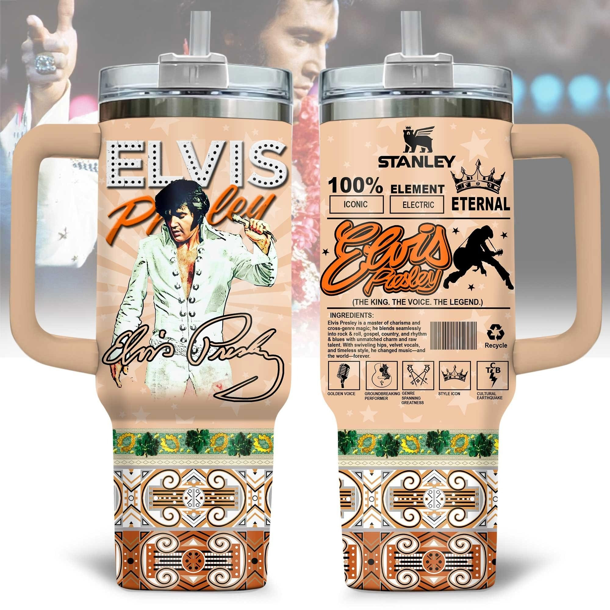 Elvis Presley Tumbler Merchandise Best Gifts For Elvis Presley Fans Ideas For Him Her